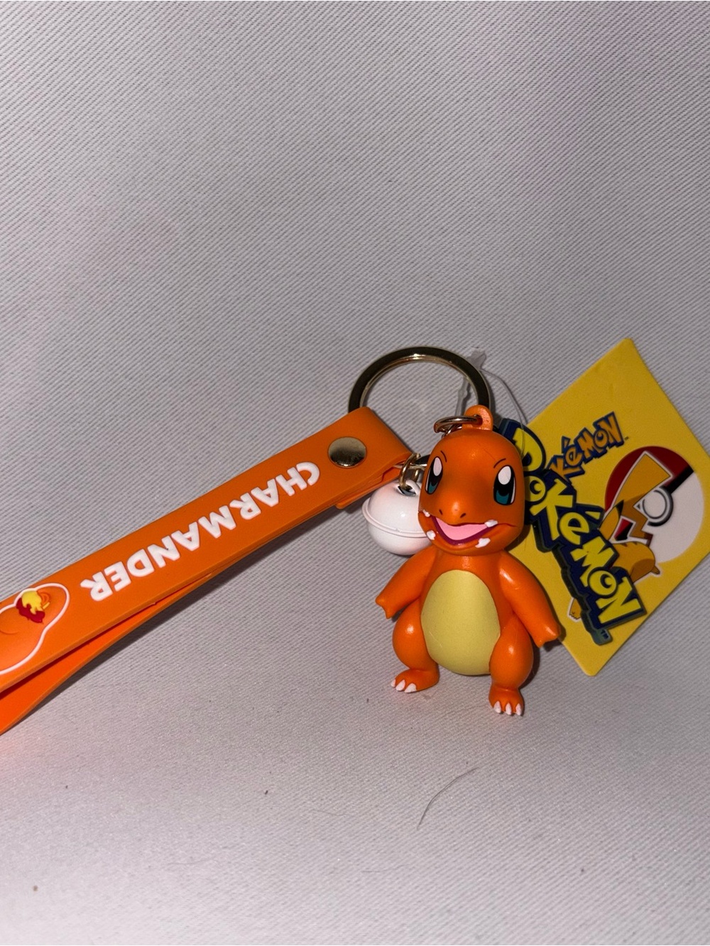 Charmander Pokémon Keychain - brand new